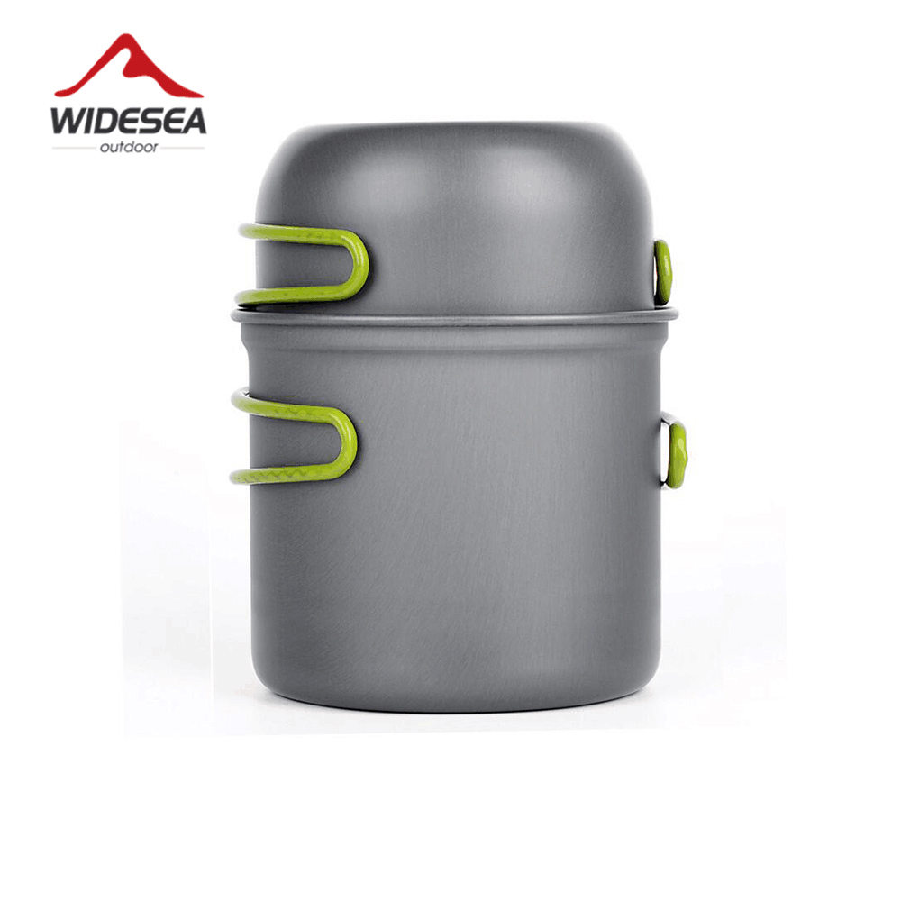 Camping Cooking Organizer - Widesea Ultralekki Zestaw Naczyń Kuchennych do