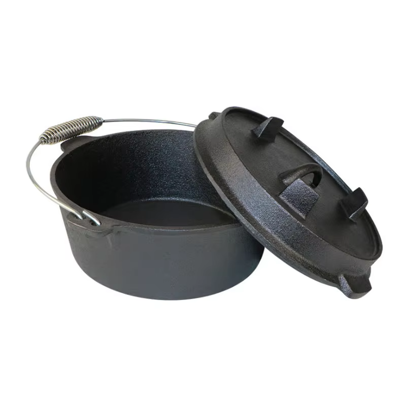 25cm Żeliwny Garnek Holendersk – Camp Dutch Oven Cast recenzja i cena