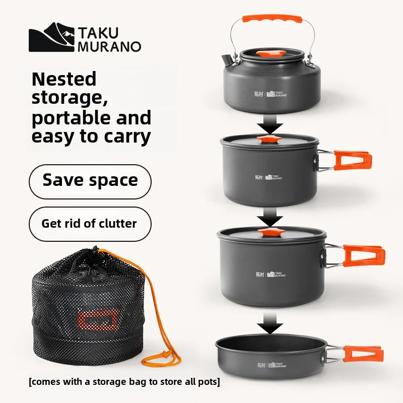Wysokiej jakości zestaw zastaw – Quality Camping Cooking Set recenzja i cena
