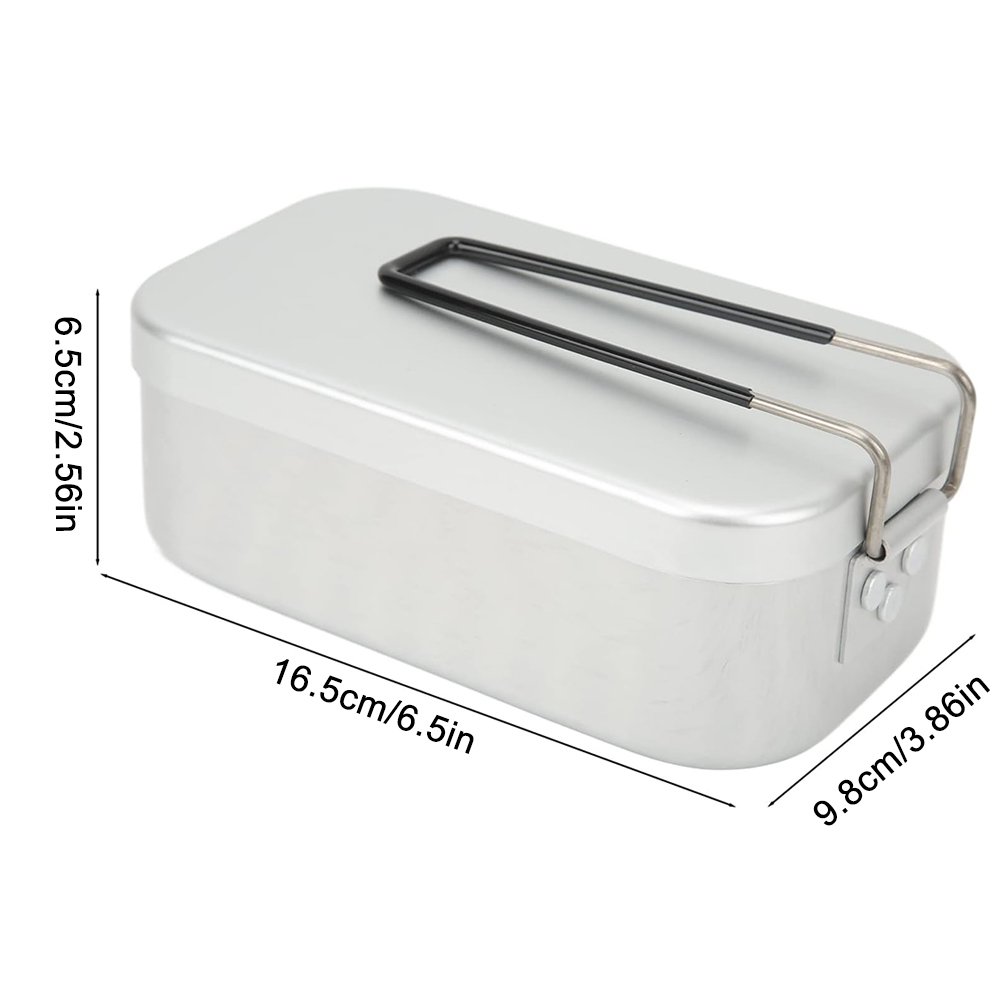 800ML Aluminiowe pudełka na lu – Camping Cooking Organizer recenzja i cena