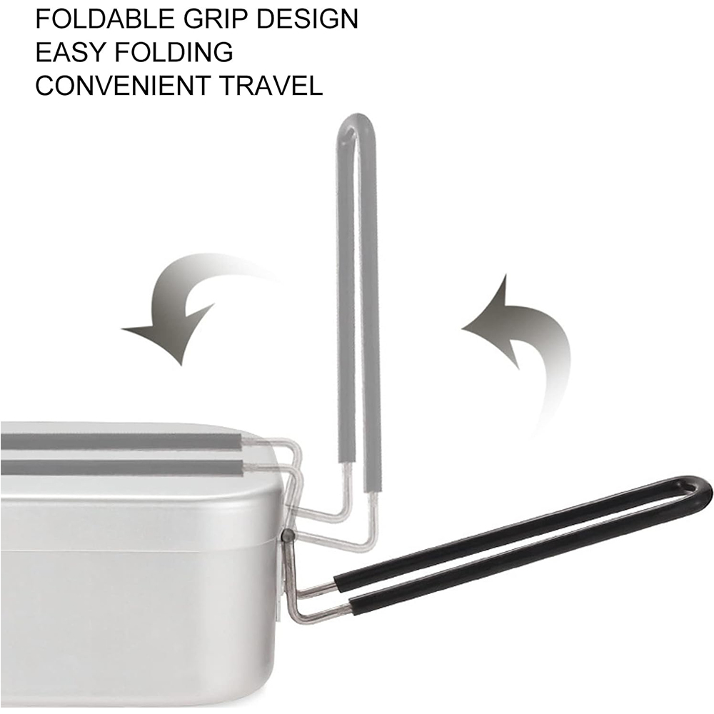 800ML Aluminiowe pudełka na lu – Camping Cooking Organizer recenzja i cena