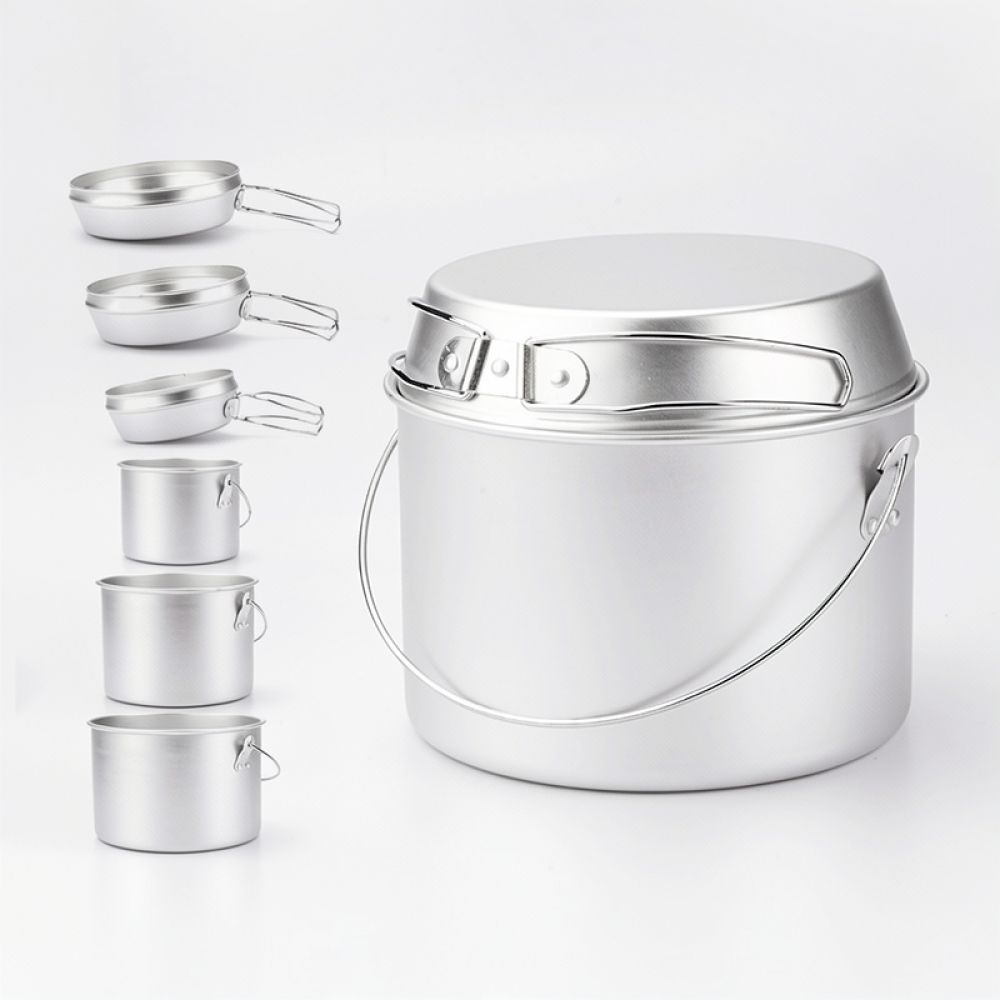 Zestaw naczyń kuchennych do go – Camping Cooking Dining Set recenzja i cena