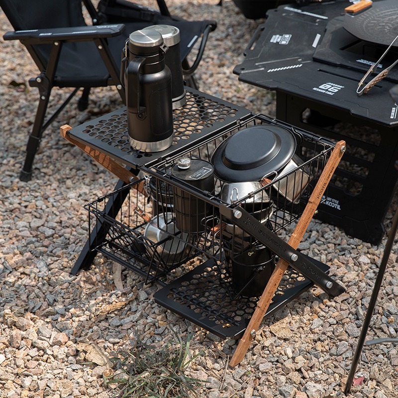Przenośne Składane Stoły Kempi – Camping Cooking Organizer recenzja i cena